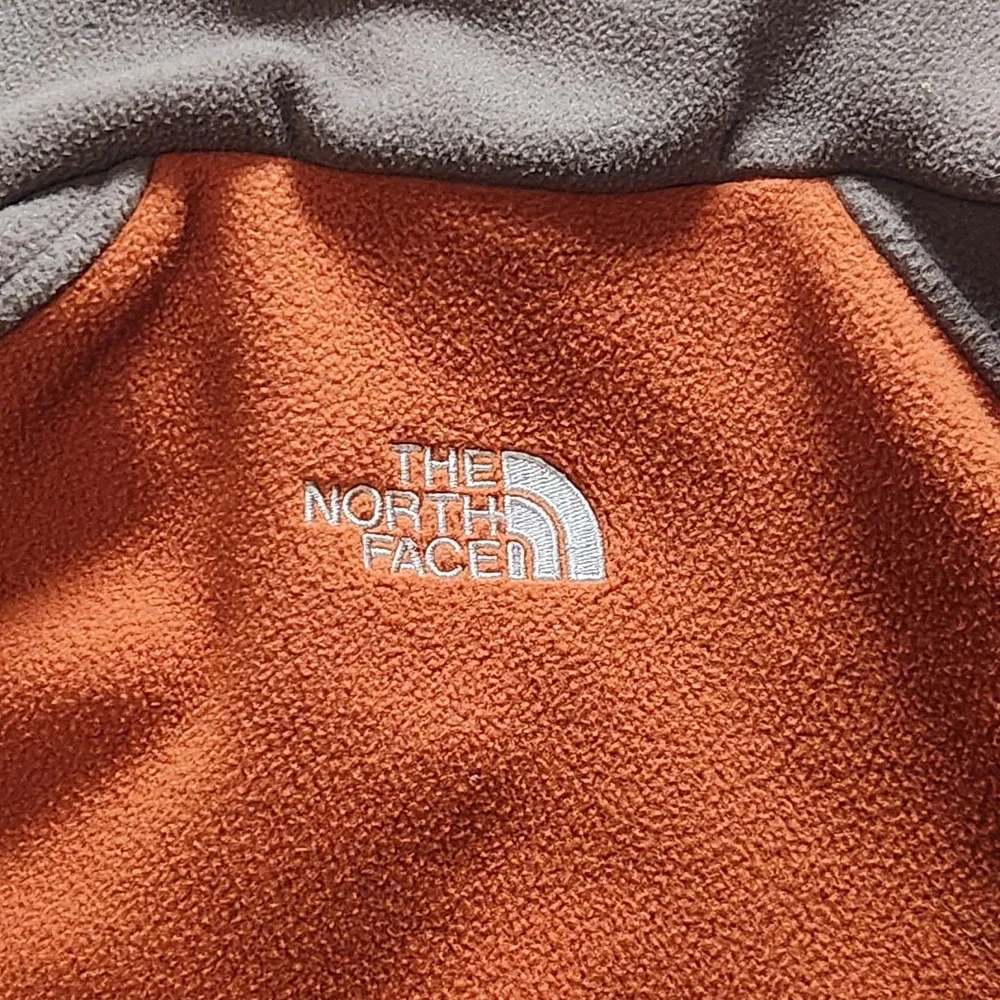 The North Face Jacket Mens XL Orange Brown Khumbu Fleece Gorpcore